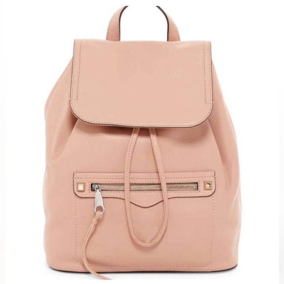Rebecca Minkoff Regan Leather Backpack Buff